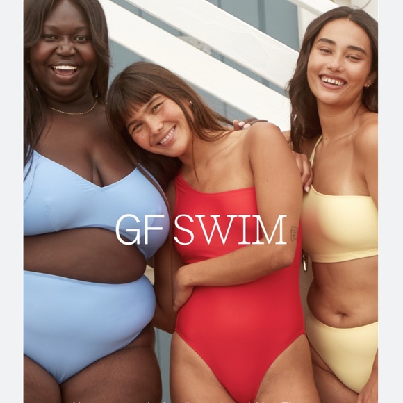 ❤️NWOT Girlfriend Collective Marina Powell One Shoulder One Piece Swimsuit Red L - Picture 2 of 14